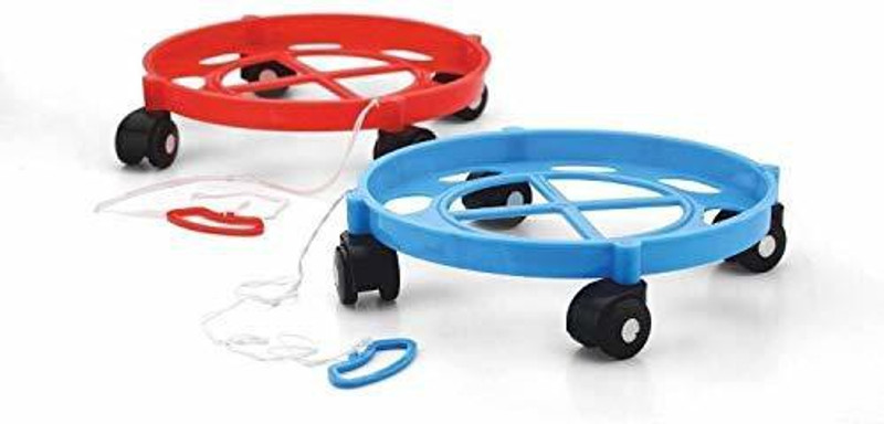 Neemco Gas Cylinder Trolley(Blue)