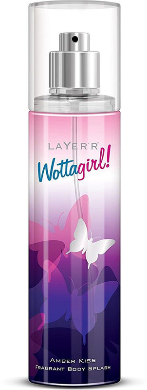 LAYER'R Wottagirl Amber Kiss Body Spray 135ml*1Pcs FL55 Body Spray - For Women(135 ml)