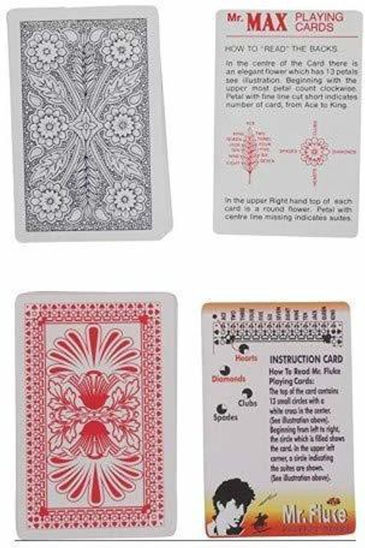 R.s.Magic Tricks SPY Cheating Card Marked Magic Playing Cards (Grand Master Black) Best for Flash(Black)