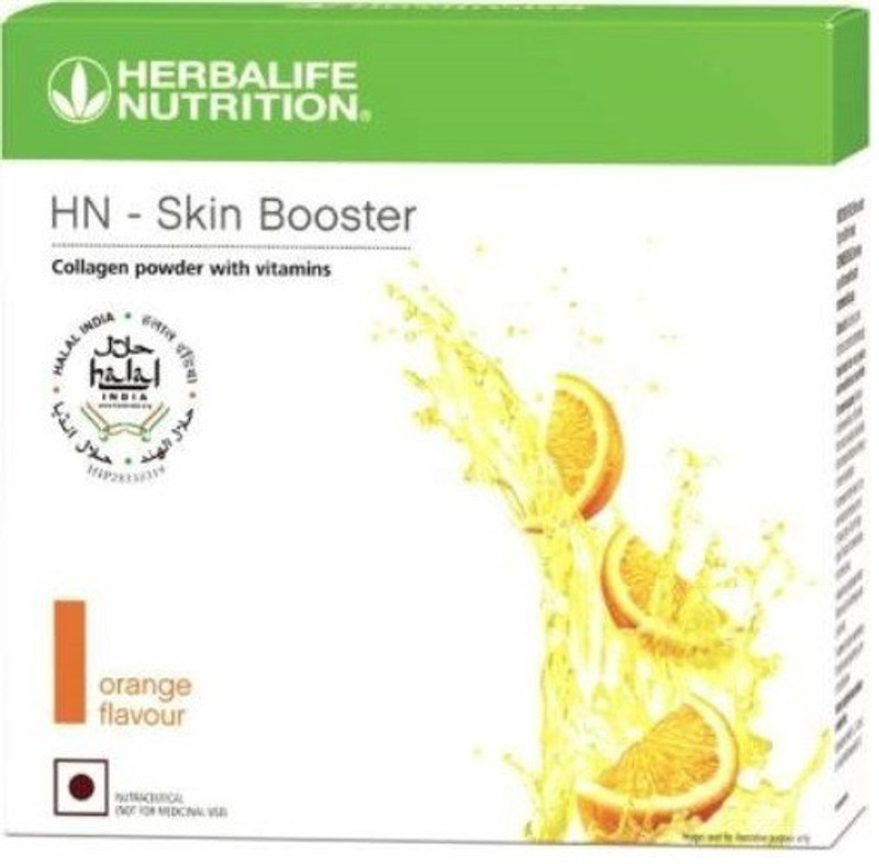 HERBALIFE Skin Booster Collagen Drink – Orange Flavor Nutrition Drink(300 g, Orange Flavor Flavored)