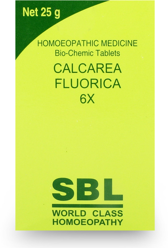 SBL Calcarea Flourica 6X Tablets(2 x 25)
