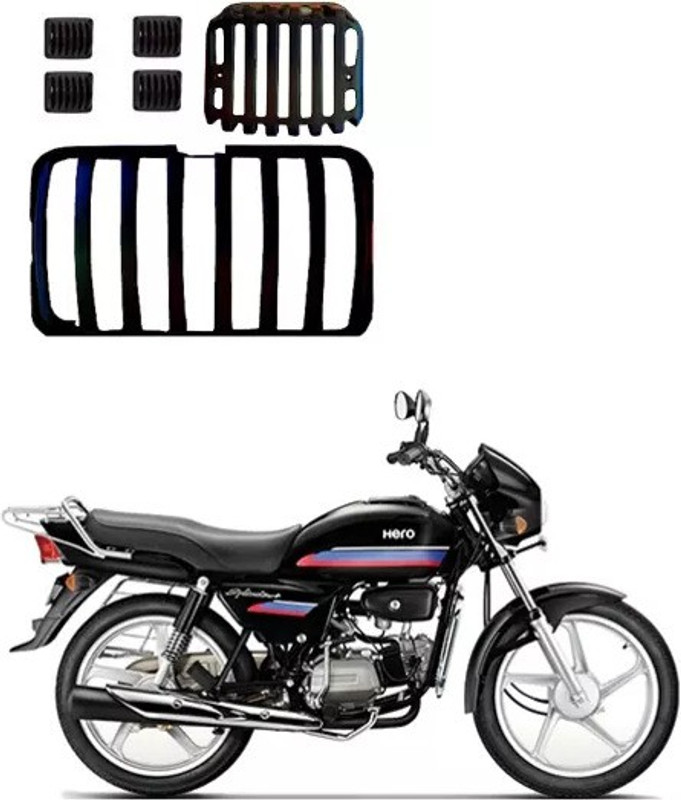 Hansp Grill01 Bike Headlight Grill(Black)