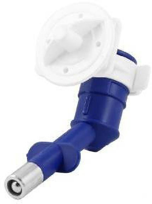 PSK PET MART Pet Water Dispenser, Automatic Nozzle Drinker Hanging Dog Cat Puppy Drinking Fountain Water Feeding Bottle Kettle (Blue)(Plastic)