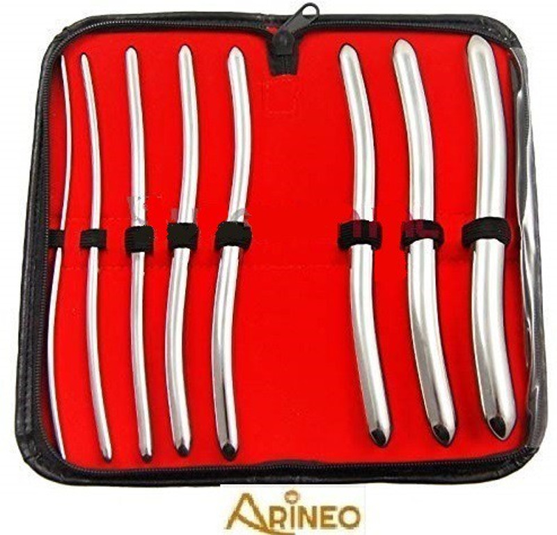 ARINEO Hegar Cervix Dilators Set Of 8 Double Ended Vaginal Dilator(Pack of 8)