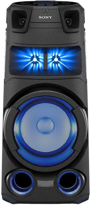 SONY MHC-V73D Party Speaker with Bluetooth Connectivity, Karaoke, Gesture Control Bluetooth Tower Speaker(Black, Stereo Channel)