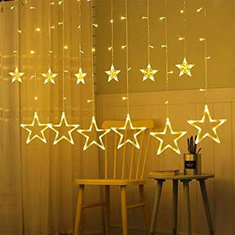 Trust Ware 138 LEDs 3 m Yellow Color Changing, Flickering, Steady Bell Rice Lights(Pack of 1)