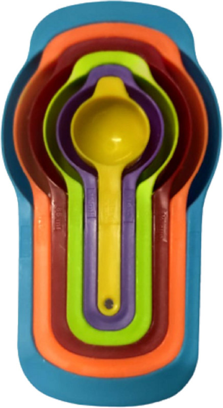 Bublie Measuring Cup Set 6 Best Design Plastic Multicolor (Pack Of 1) Measuring Cup Set(250 ml)