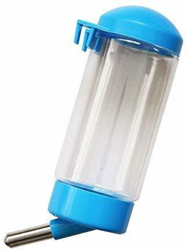 PSK PET MART Automatic Drinking Water Feeder Bottle for Cat Dog Rabbit Hamster Gerbil 500 ML, Large Round Plastic Pet Bottle(500 ml Blue)