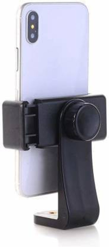 APNA KANHA Design 1/4 Screw Head Phone Tripod Monopod Holder Clip Mount Monopod Monopod(Black, Supports Up to 500 g)