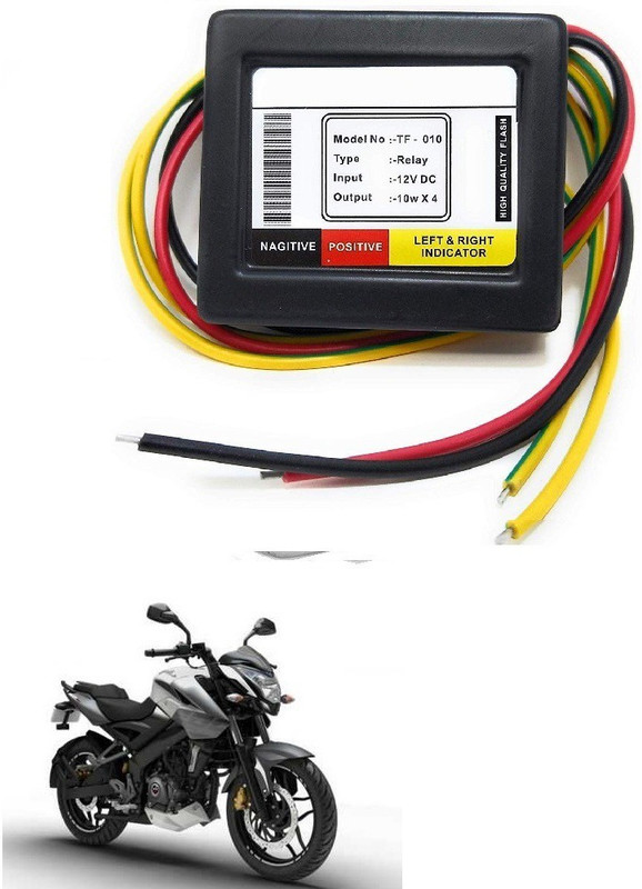 Kraftzilla Front, Rear, Side LED Indicator Light for Bajaj Pulsar 200 NS DTS-i(Multicolor)