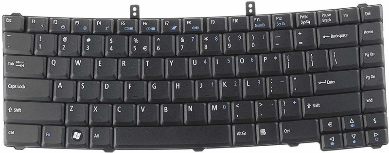 BLSM Acer Extensa 4620 5120 5210 5420 7120 MP-07A13U4-4421 US (Black) Laptop Keyboard Replacement Key