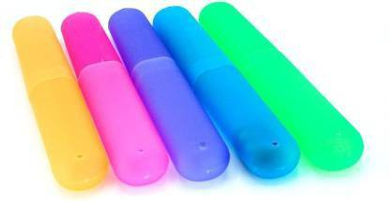Daily Fest Tooth bush case set of 5 Multicolor Toothbrush Case