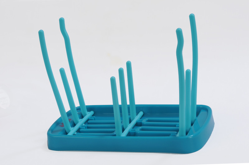 Adore Polypropylene Bottle Rack(Blue, 9 Bottles)