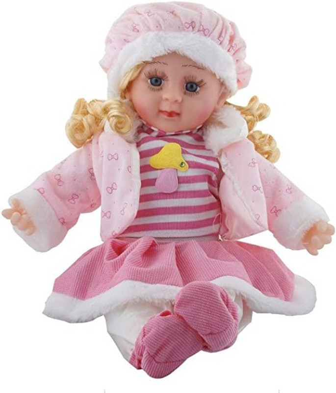 BHADIYADRA EMPIRE Musical Doll Sings Poems Stuffed Plush Soft Doll(Multicolor)