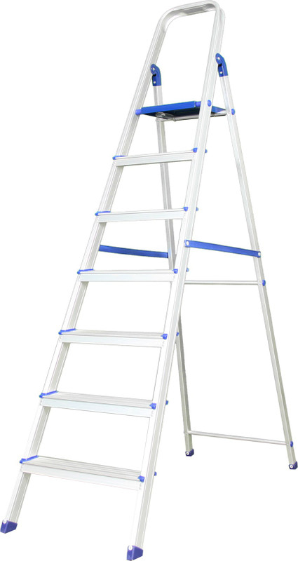 ALNICO 7 Step With 7 Year Warranty Aluminium Ladder(With Platform)
