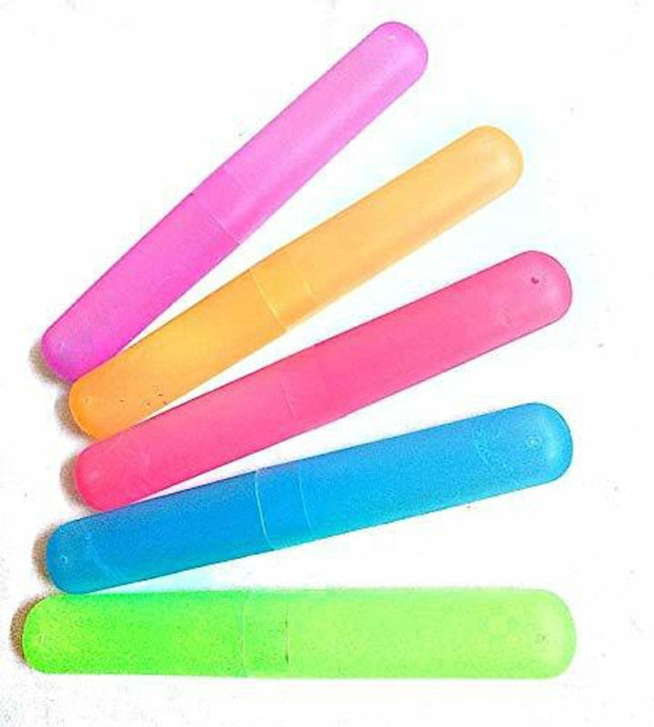 ExpressHub Anti-Bacterial Toothbrush Cover | Universal Size(Pack of 4) Toothbrush Case(Pack of 4)