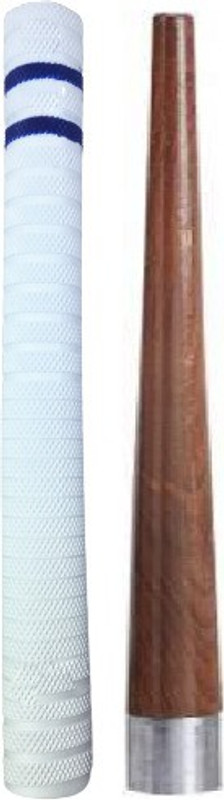 Kiraro Set of 1Cricket Bat Handle Gripper With 1Bat Handle Replacement Grip Smooth Tacky(Pack of 2)