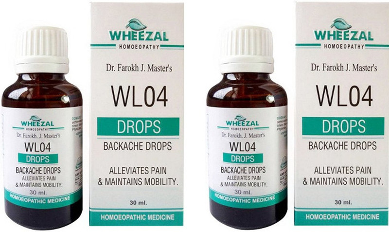 WHEEZAL WL-4 Backache Drops(2 x 30)