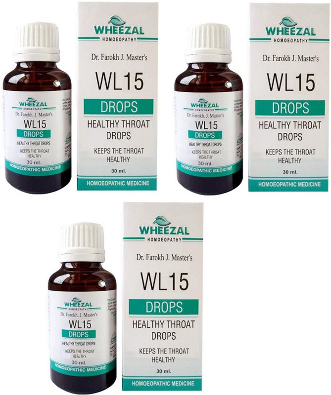 WHEEZAL WL-15 Healthy Throat Drops(2 x 30)