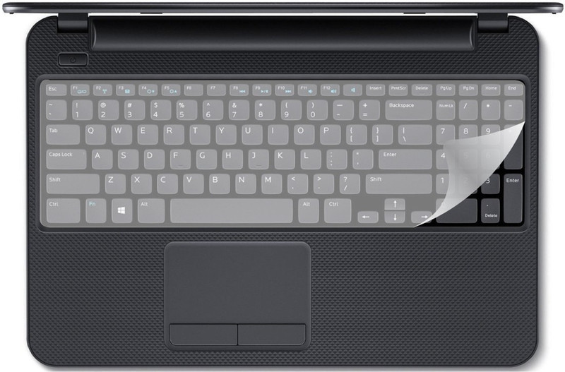QP360 All-15.6 Laptop Keyboard Skin(Transparent)