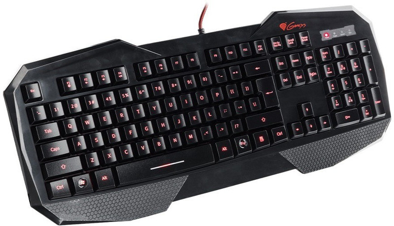 Natec Genesis NKG-0377 Wired USB Gaming Keyboard(Black)