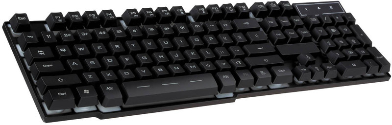 BBC BBC (JADEL K 100) GAMING KEYBOARD WITH MECHANICAL suspension Wired USB Gaming Keyboard(Black)