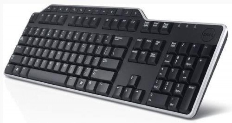 Dell KB522 Wired USB Gaming Keyboard(Black, Signature Silver)