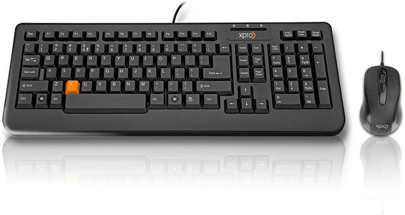 Xpro Xp 5252 Wired USB Laptop Keyboard(Black)