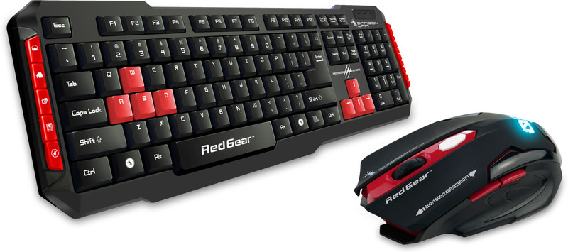 Dragon War - Gaming Keyboard & Mouse combo Black - gaming