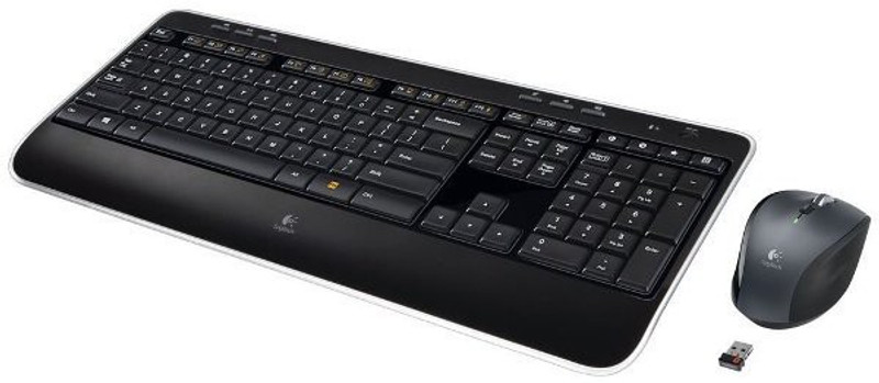 Logitech MK620 Mouse & Wireless Gaming Keyboard(Black)