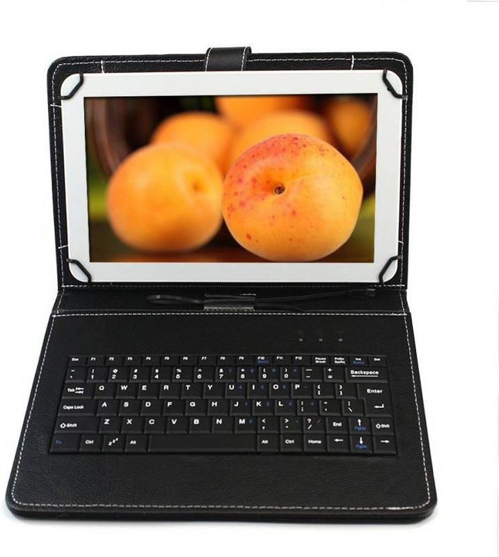 I Kall N4 Tablet with Keyboard 8 GB 7 inch with Wi-Fi+4G Tablet (White)