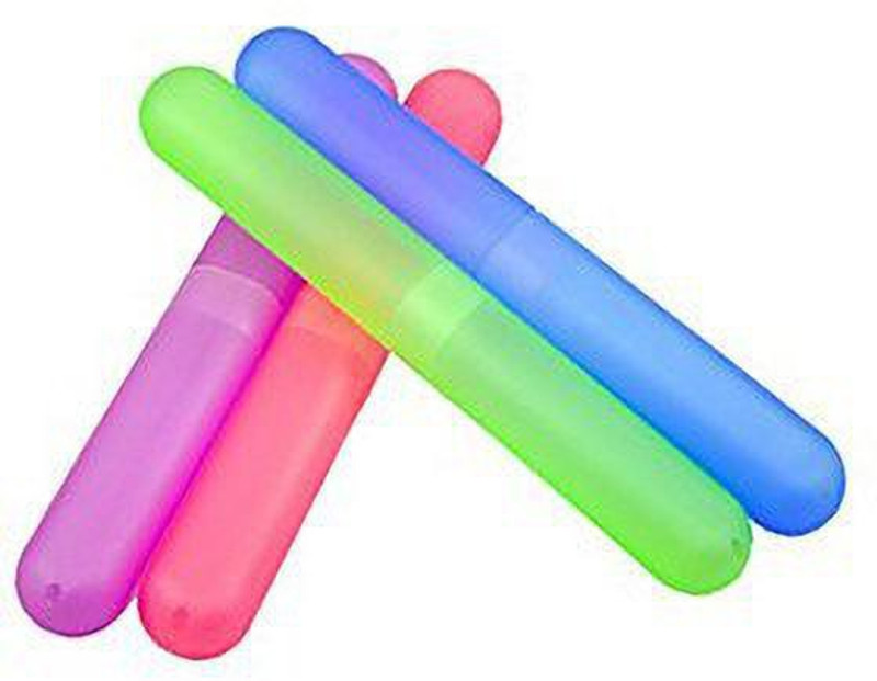 AMAZEE Anti Bacterial Toothbrush Container (Pack of 3)- Kewalraj & Co Tooth brush Cap, Caps, Cover, Covers, Case, Holder, Cases, travel, home use Toothbrush Case Toothbrush Case