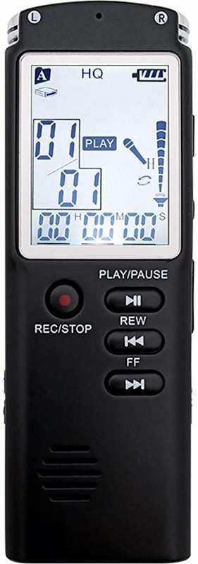 AVOIHS Digital Voice Recorder 8GB Voice Recorder Playback MP3 1.5 inch Display 8 GB Voice Recorder(1.5 inch Display)