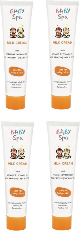 Modicare baby spa milk cream set of 4(200 ml)