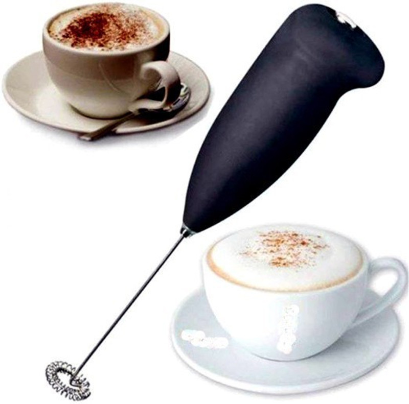 NIHAR 3 W Black Hand Blender(Nr Portable Hand Blender For Lassi,curd, Milk, Coffee, Egg Beater ,Mixer, Cappuccino,cream cofee frother blender_222)