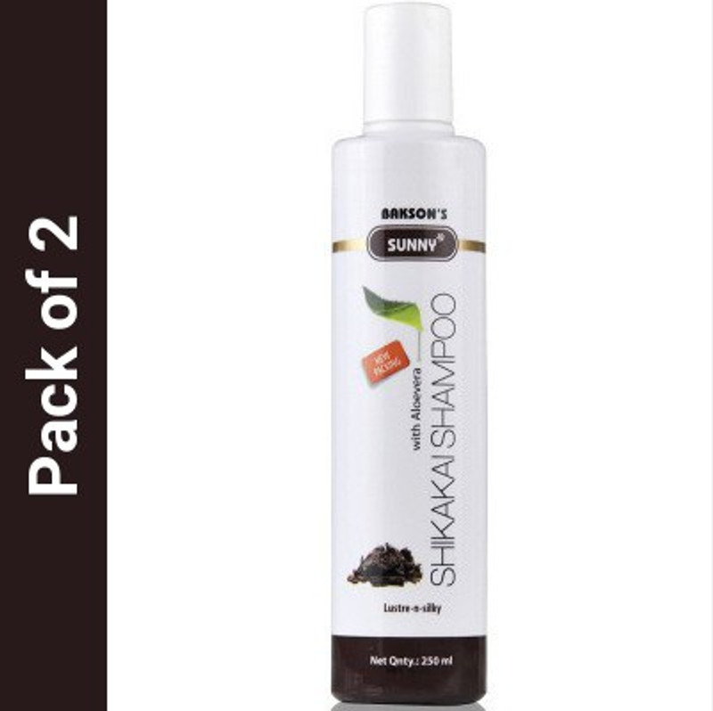 BAKSONS Sunny Almond Shampoo With Aloevera Gel(2 x 150)
