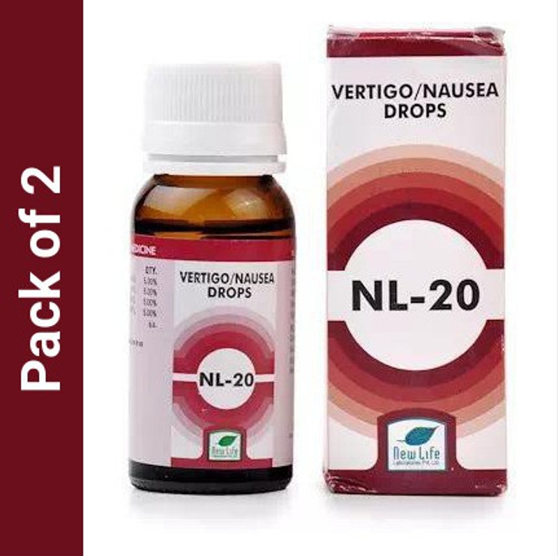 New Life Laboratories NL-20-Vertigo & Nausea Drops(2 x 30)