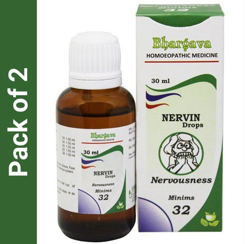 Bhargava Phytolab Minims 32 -Nervin Drops(2 x 30)