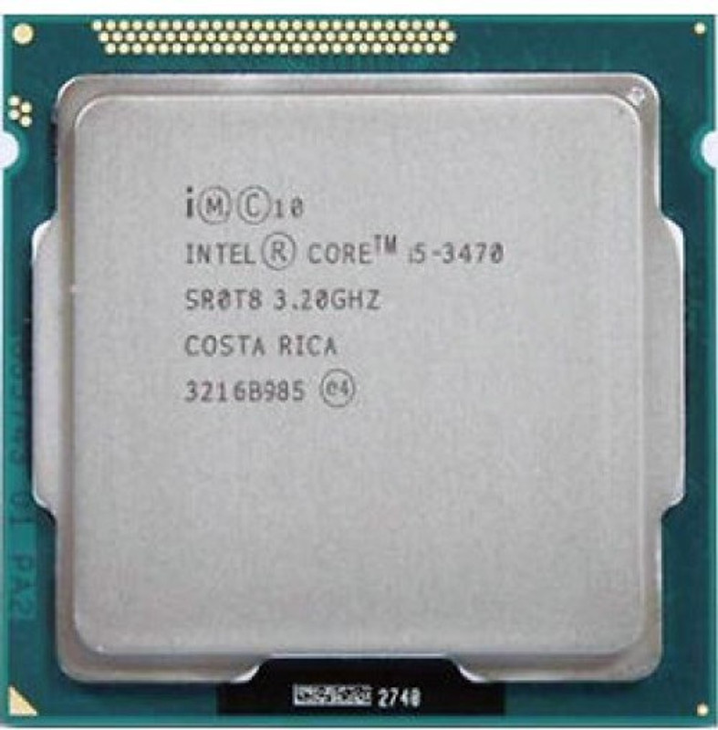 Intel 1st Generation Core i3 550 Processor LGA 1156 Supported 3.2 GHz LGA 1156 Socket 2 Cores 4 Threads 4 MB Smart Cache Desktop Processor(Silver)