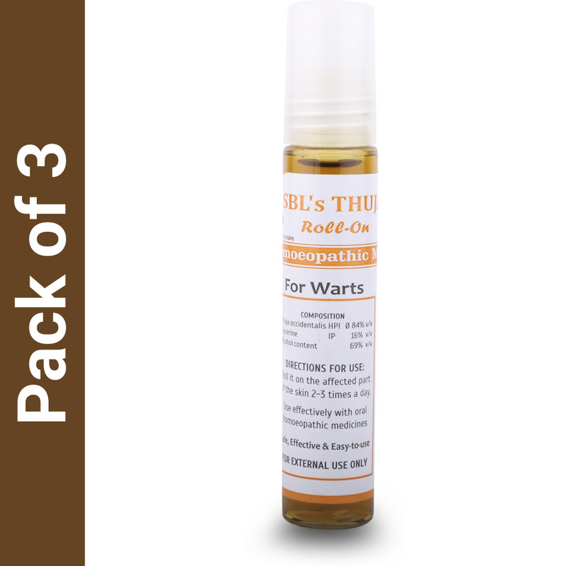 SBL Thuja Roll-On Liquid(3 x 10)