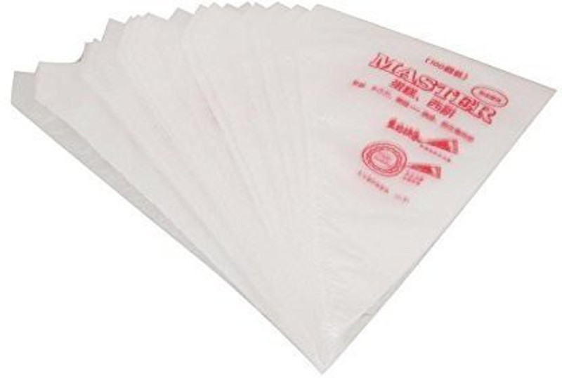 ALAMDAAR Piping Bags for Cake Decoration, Disposable Icing Bag for Cake Cream Frosting/Decorating (Pack of 100) Disposable Piping Bag(Pack of 100)