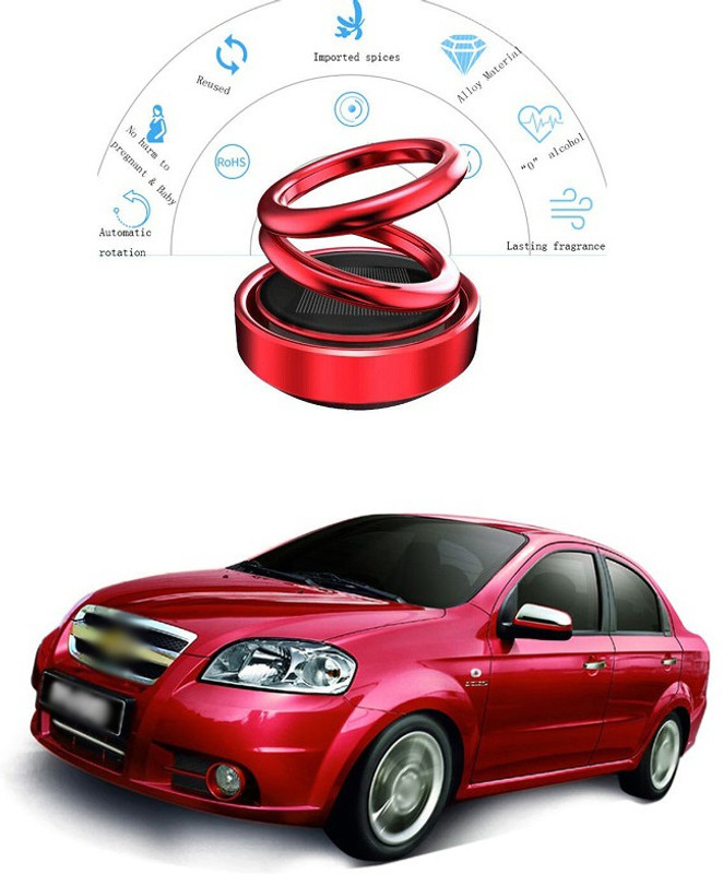 PRTEK Solar Energy Rotating Car Perfume with Long Lasting Organic Fragrance, Feel-Good Premium Car Air freshener a215 Solar Energy Rotating Car Perfume with Long Lasting Organic Fragrance, Feel-Good Premium Car Air freshener a215 Air Purifier(Pack of 1)