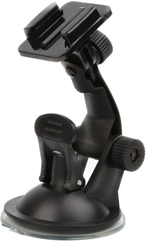 Stela Suction Cup Mount Tripod Mount + Handle Screw for GoPro HD Hero 1 2 3 3+ Suction Cup(Black)