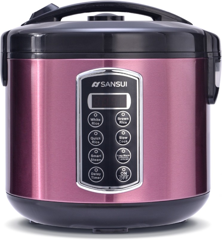 Sansui Deluxe Plus Electric Rice Cooker with Steaming Feature(1.8 L ...