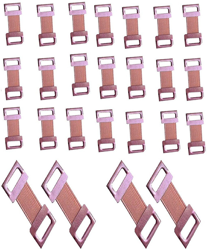 RARE OCEANS CREPE BANDAGE CLIPS (BROWN 20 PIC'S) Crepe Bandage