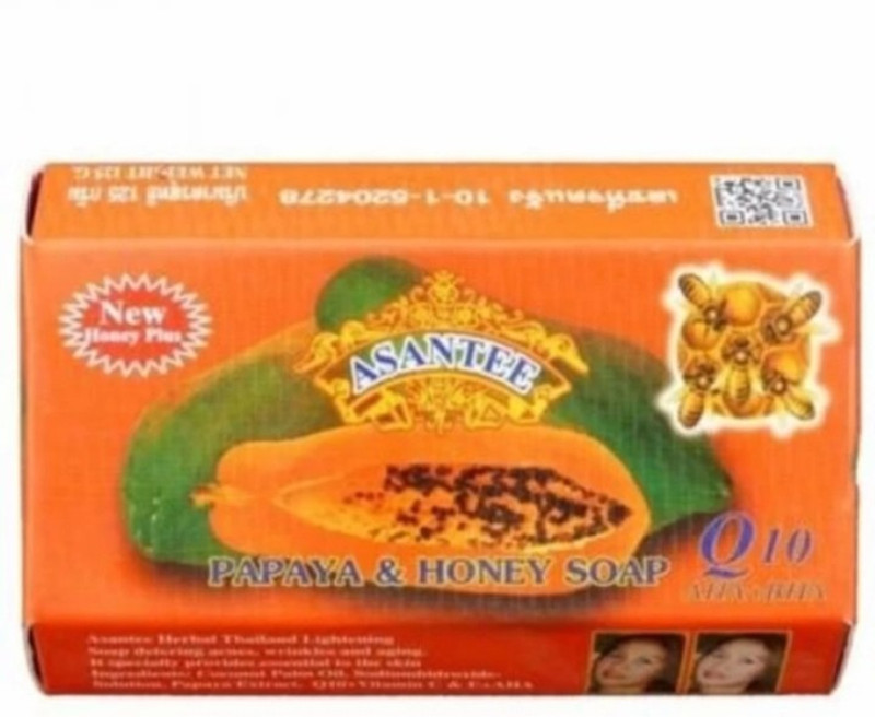ASANTEE papaya and honey soap(125 g)