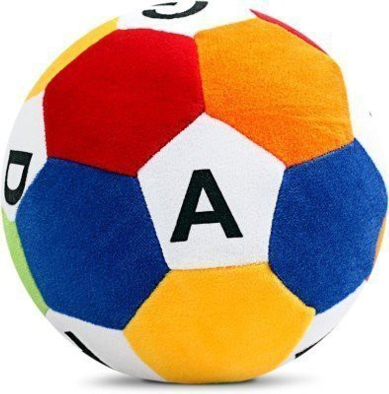 divine mart Alphanbet Ball - 25 CM  - 25 cm(Multicolor)