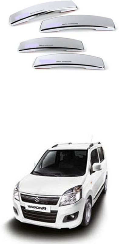 RONISH Plastic Car Door Guard(Silver, Pack of 4, Maruti, WagonR)