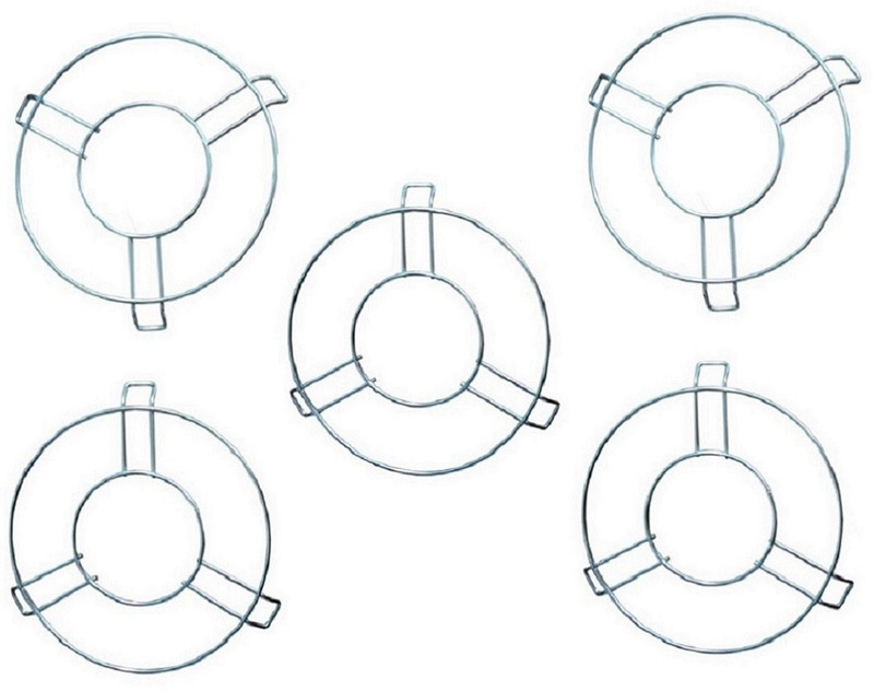 PRAPTI HOT POT STAND,COOKER JALI,STEAMER RING GLOSSY Trivet(Pack of 5)