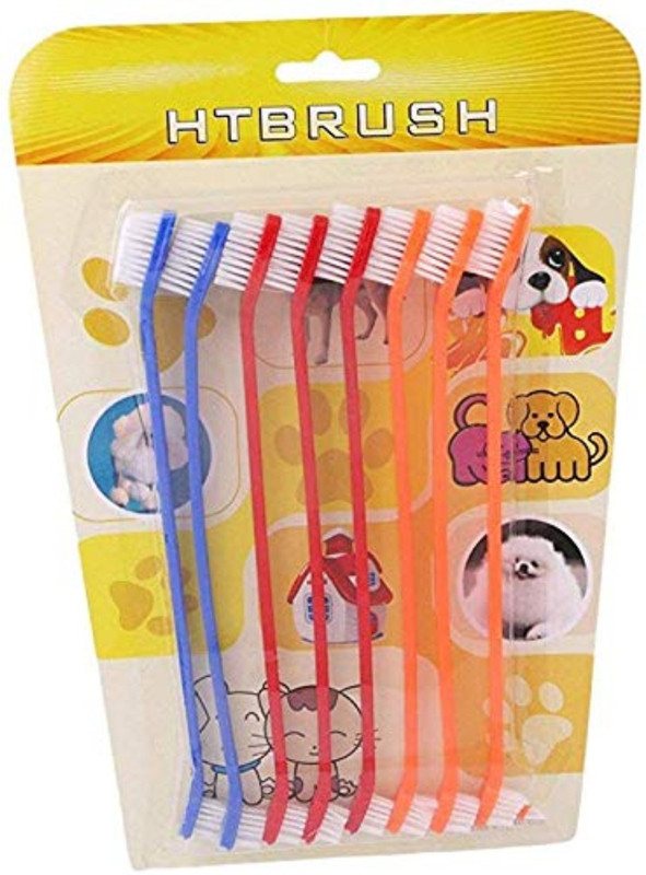 PSK PET MART 869BYYHX Pet Toothbrush(Dog, Cat)